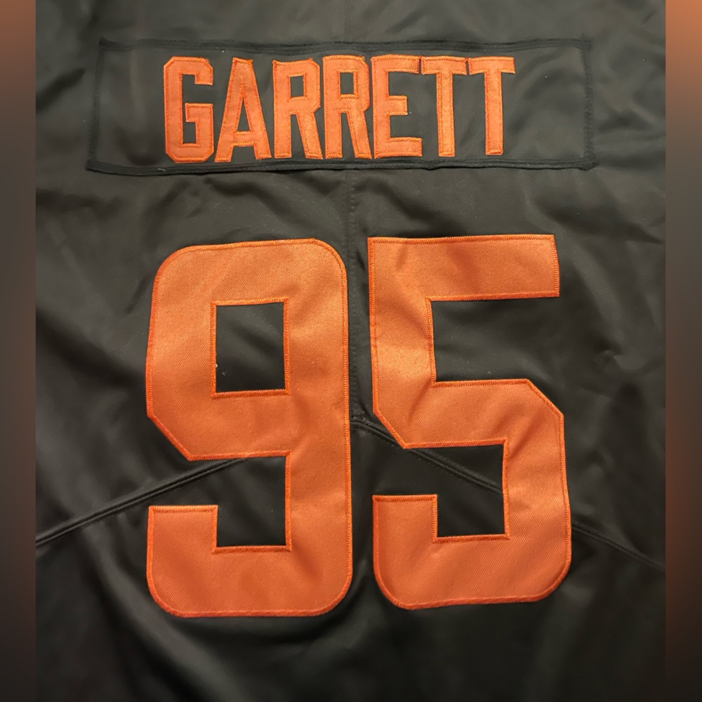 Cleveland Browns Myles Garrett Stitched Jersey NEW